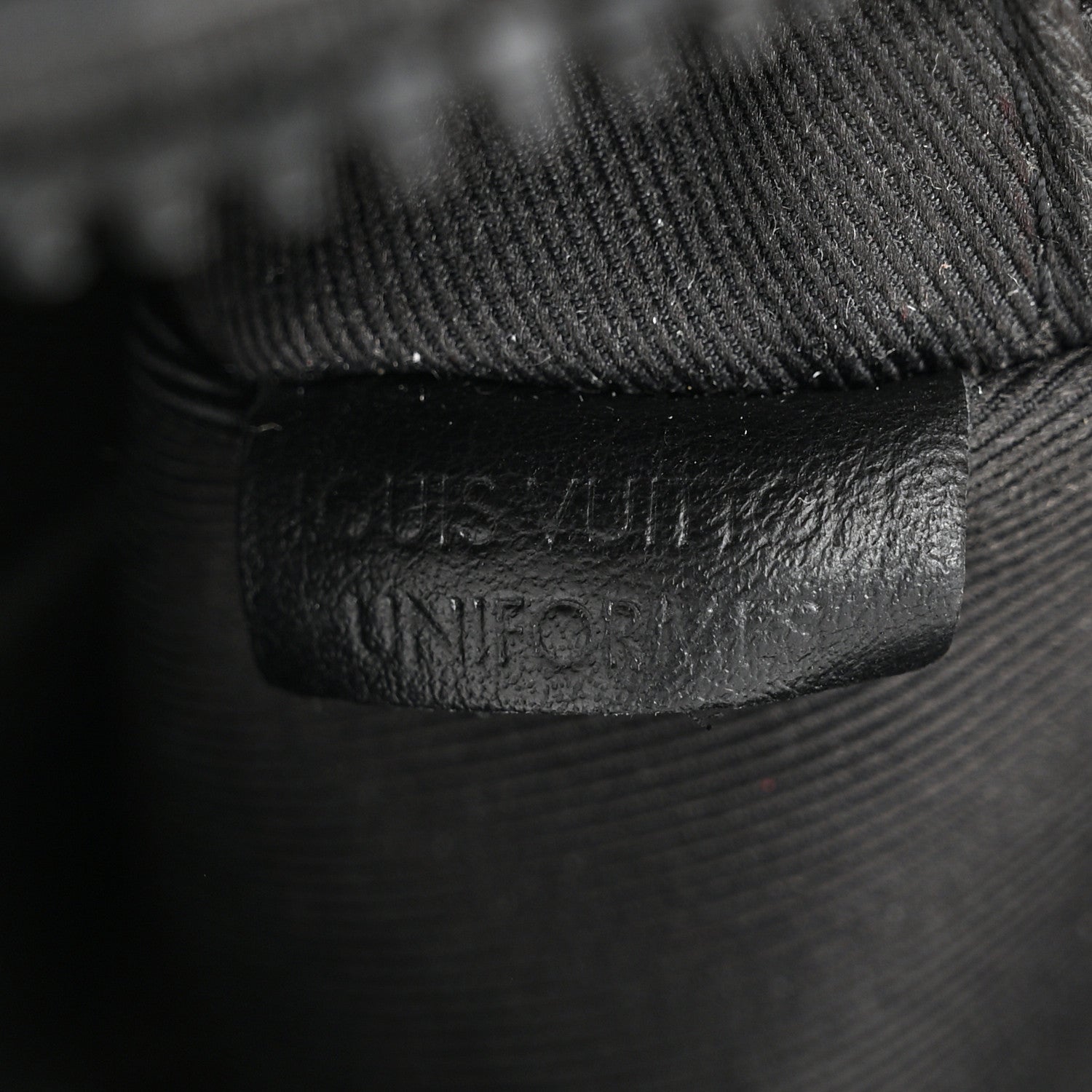 Louis Vuitton Taurillon Monogram Uniformes Solar Ray Soft Pochette Volga Belt Bag Black 6 of 11