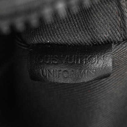 Louis Vuitton Taurillon Monogram Uniformes Solar Ray Soft Pochette Volga Belt Bag Black 6 of 11