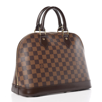 Louis Vuitton Damier Ebene Alma PM 3 of 14