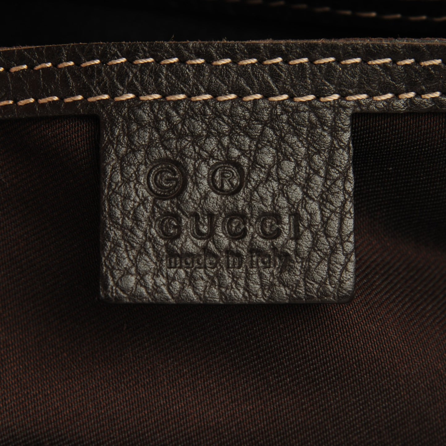 Crystal Monogram Dollar Calfskin Medium Joy Shoulder Bag Beige Ebony Testa Di Moro
