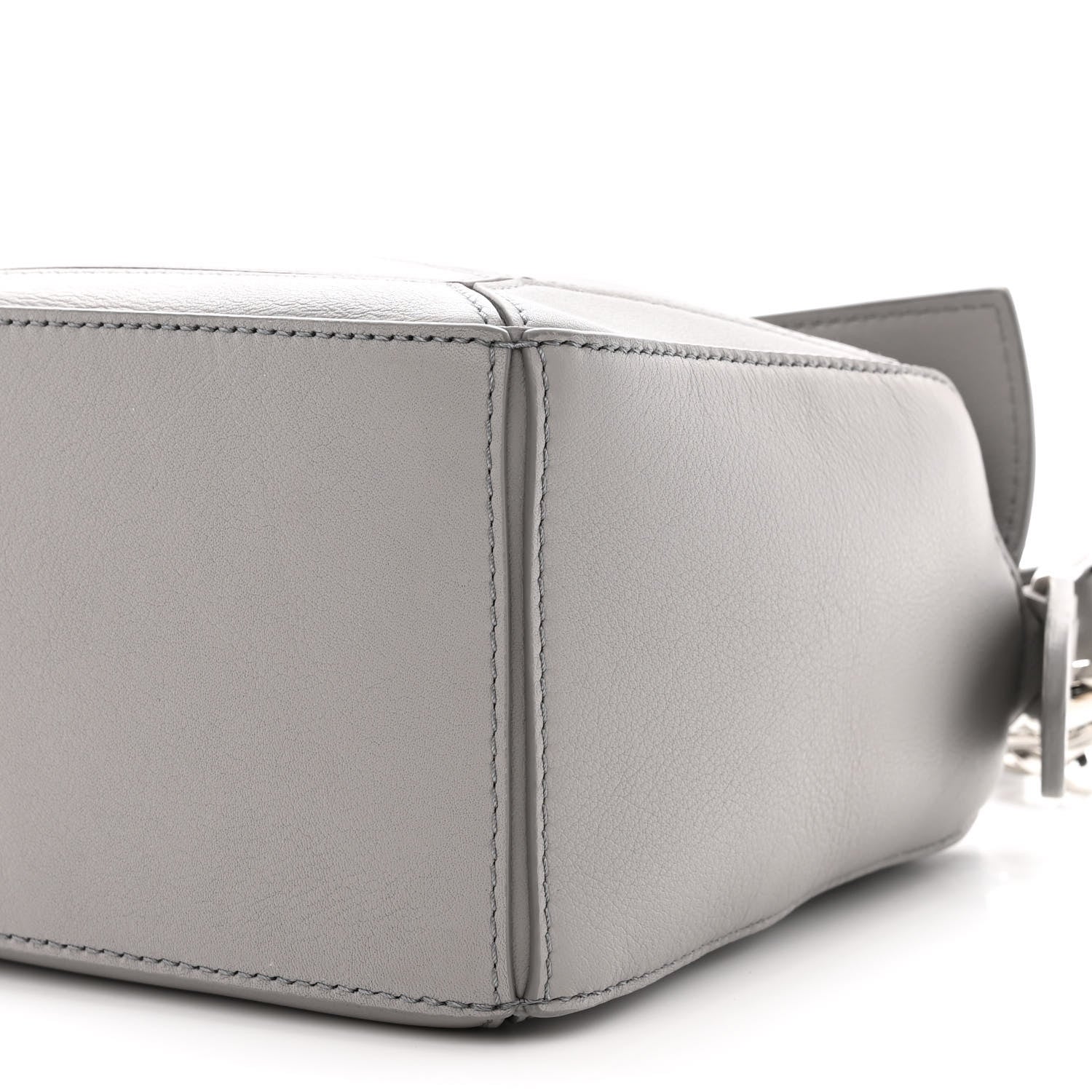 Loewe Calfskin Small Puzzle Bag Pearl Grey 10 of 10
