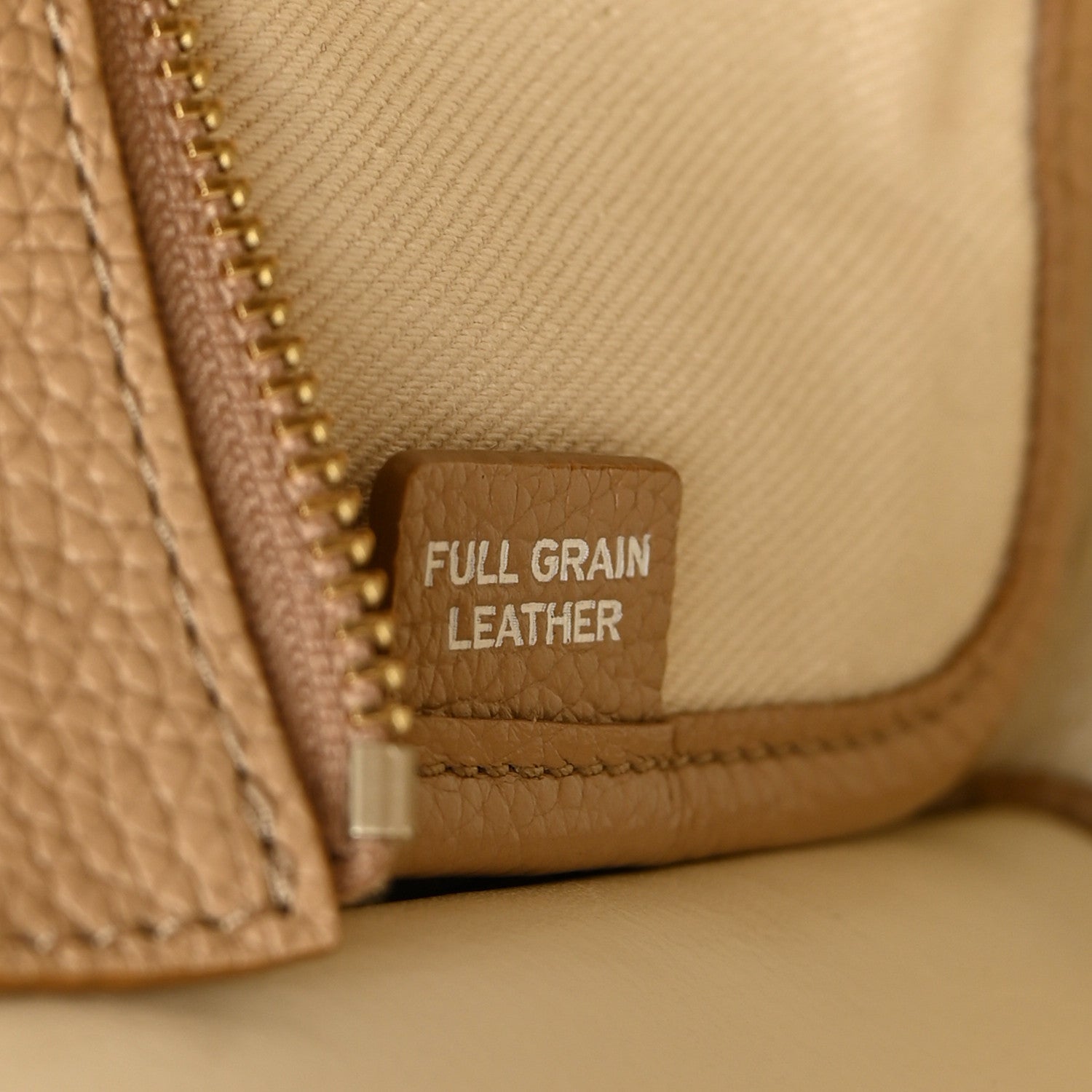 Marc Jacobs Grained Calfskin Small The Tote Bag Camel 7 of 14
