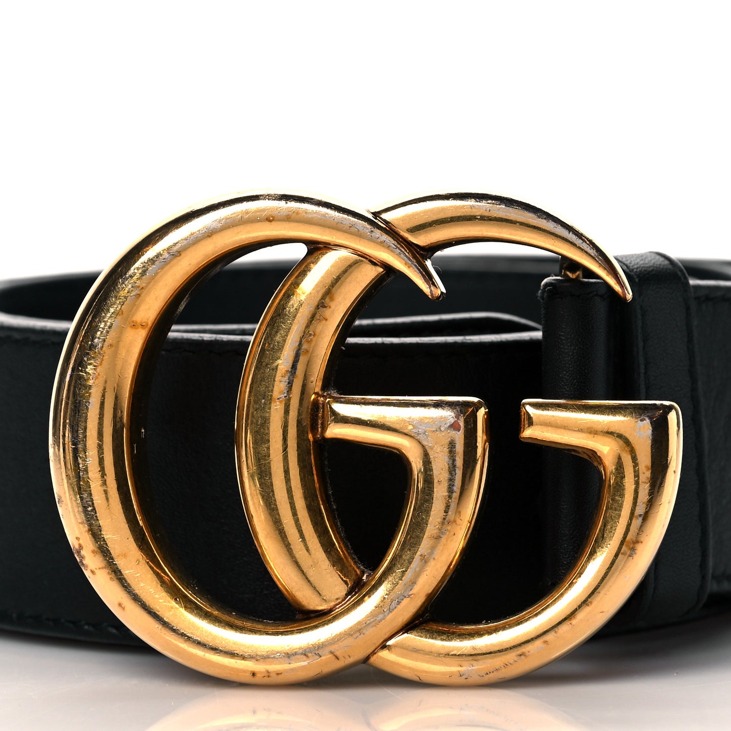 Calfskin Double G 40mm Belt 90 36 Black