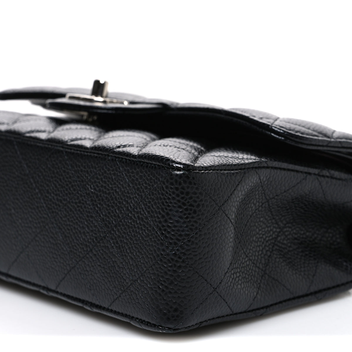 Chanel Caviar Quilted Small Double Flap Black 10 of 11