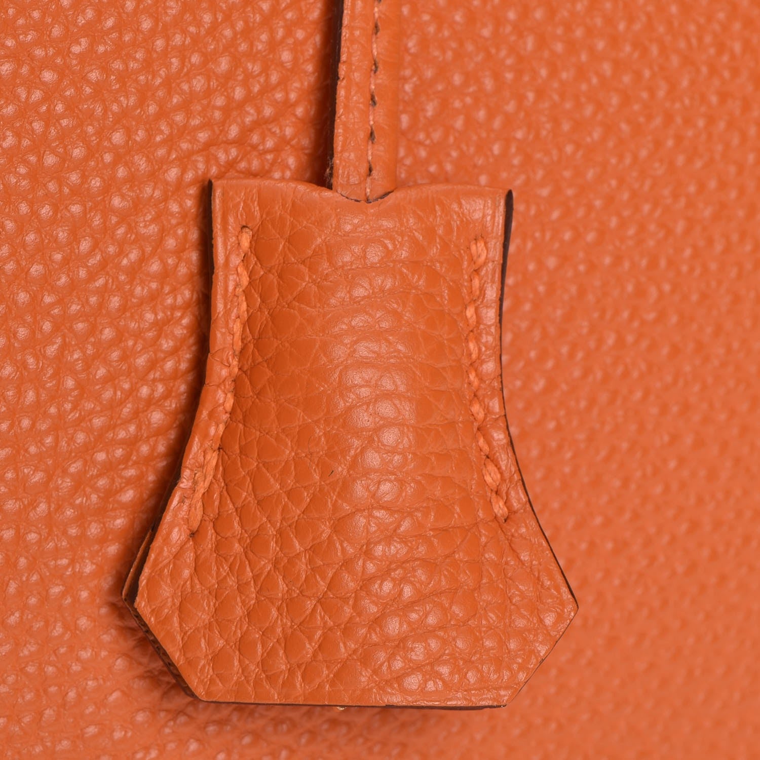 Hermes Togo Kelly Retourne 35 Orange 18 of 34