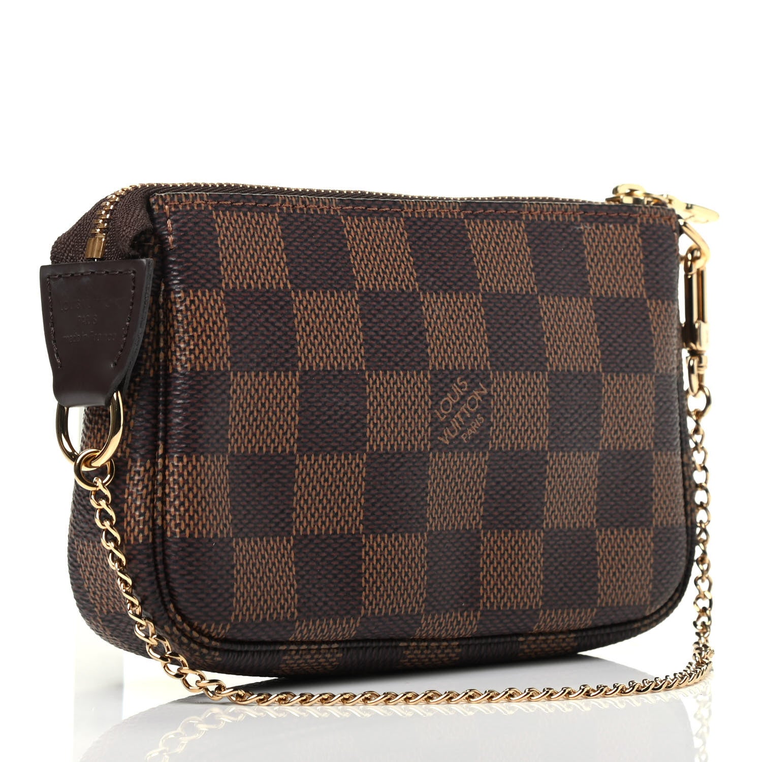 Louis Vuitton Damier Ebene Mini Pochette Accessories 3 of 9
