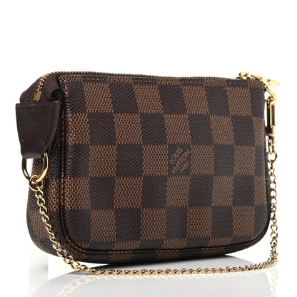 Louis Vuitton Damier Ebene Mini Pochette Accessories 3 of 9