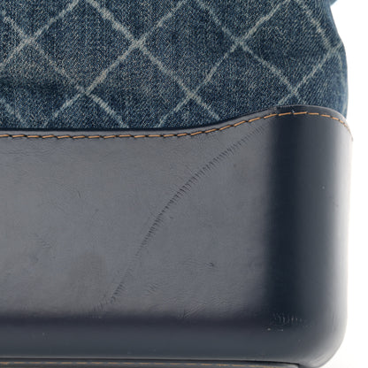 Chanel Denim Calfskin Medium Gabrielle Hobo Blue 15 of 16