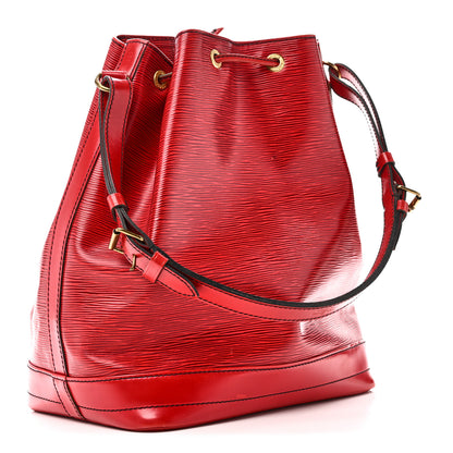 Louis Vuitton Epi Noe Castillan Red 3 of 10