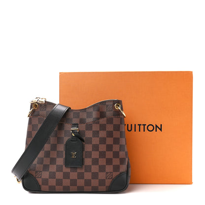 Louis Vuitton Damier Ebene Odeon PM Black 12 of 12