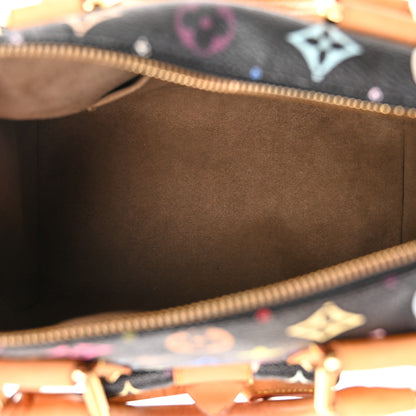 Louis Vuitton Monogram Multicolor Speedy 30 Black 5 of 13