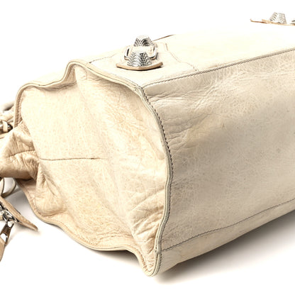Balenciaga Agneau Giant 21 Silver Hardware Folder Sahara 11 of 14