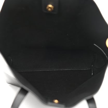Saint Laurent Calfskin Toy Shopping Tote Black 4 of 9