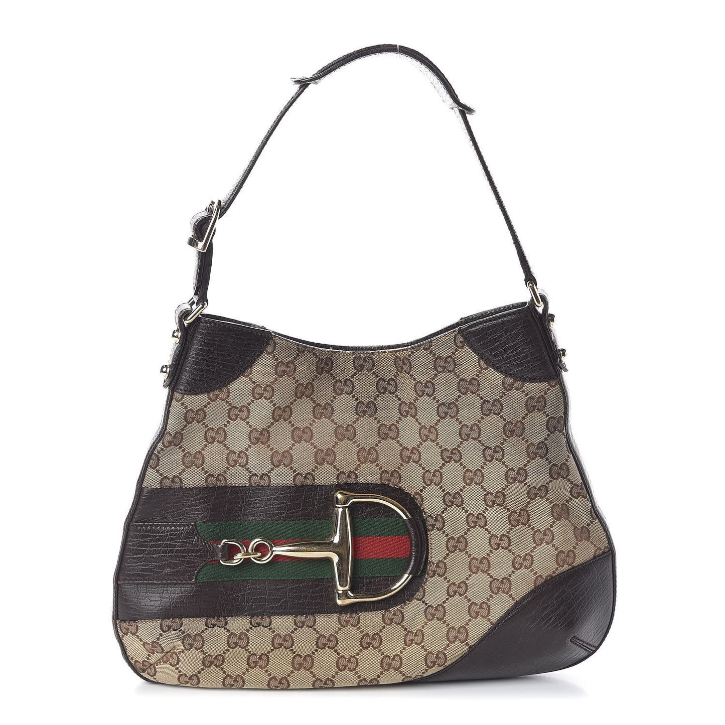 Monogram Hasler Hobo Dark Brown
