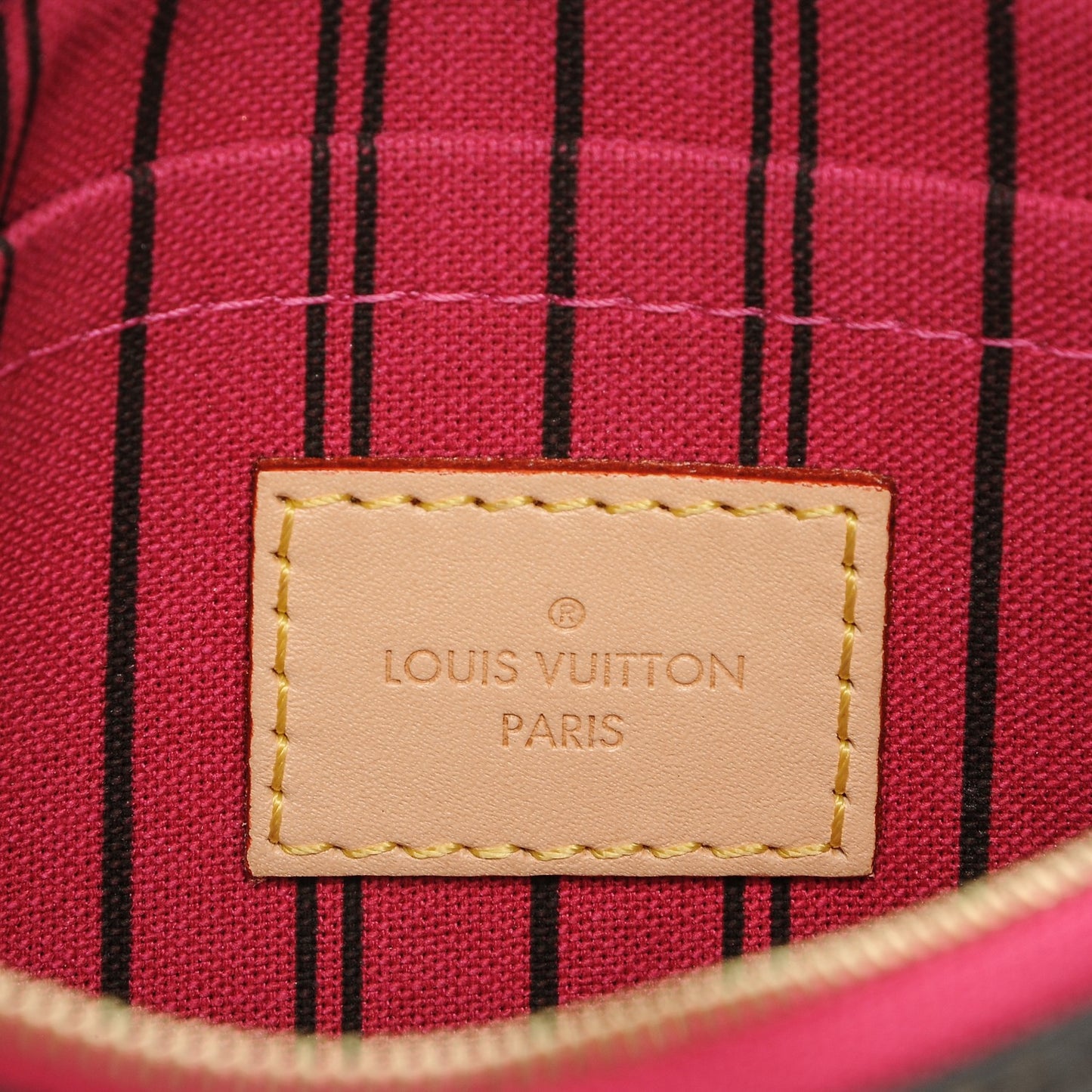Monogram Neverfull MM GM Pochette Pivoine