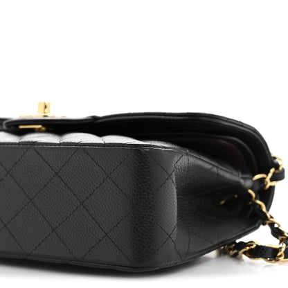 Chanel Caviar Quilted Small Double Flap Black 10 of 12