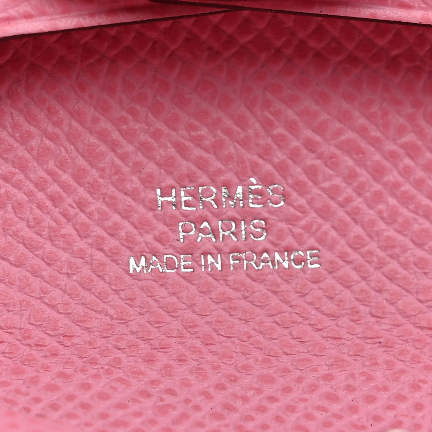 Hermes Epsom Bastia Coin Purse 5P Pink 6 of 8