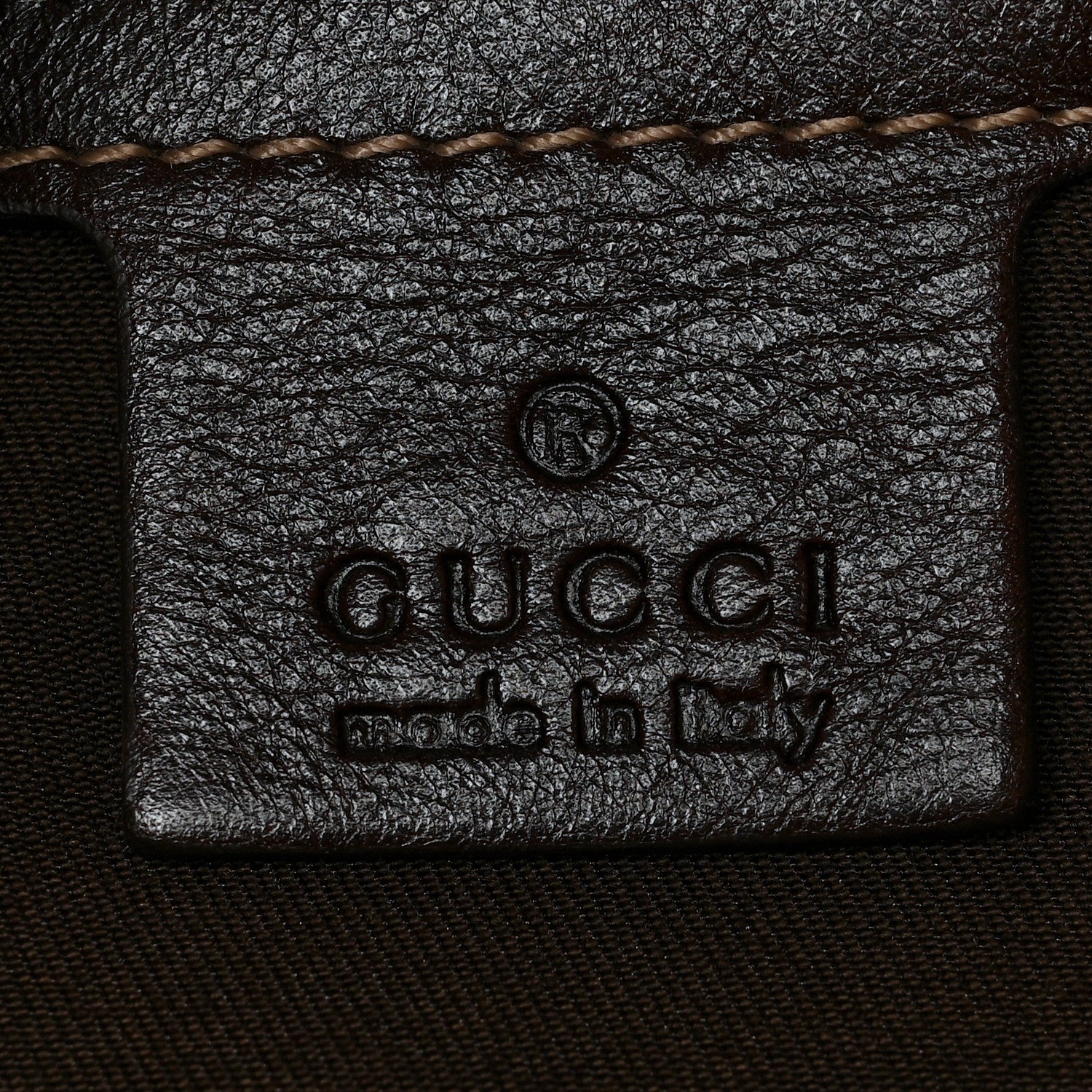 Gucci Calfskin Large Britt Shoulder Bag Dark Brown 6 of 12