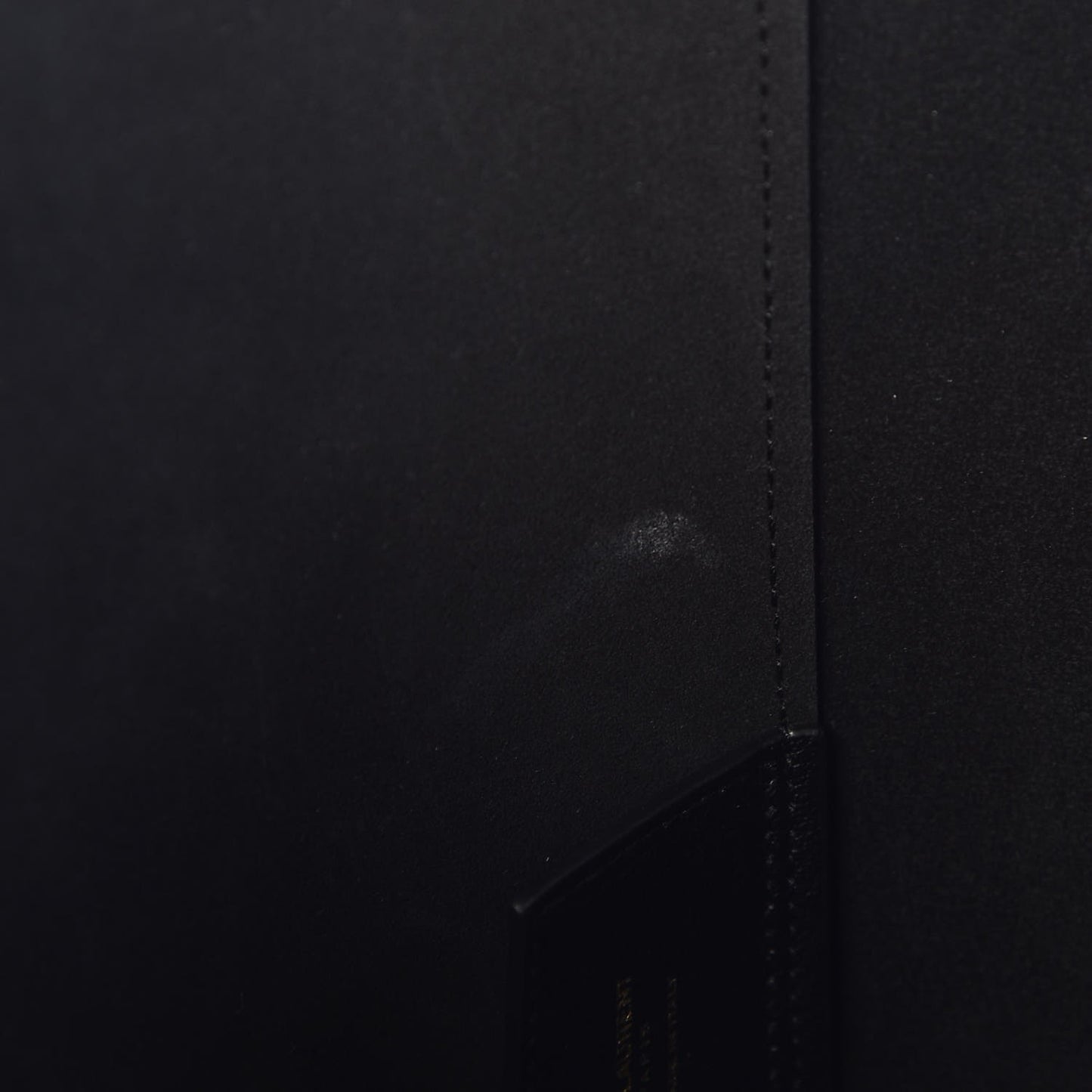 Calfskin Large Shopping Tote Black
