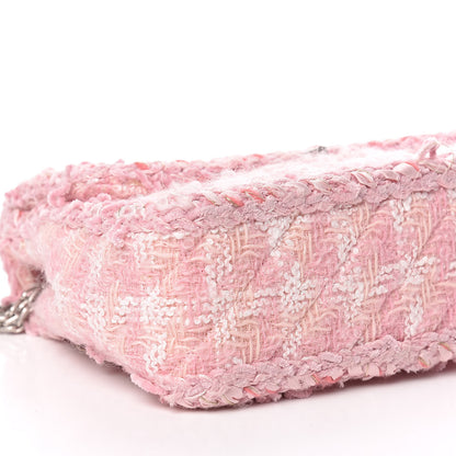 Chanel Tweed Braid Mini Reissue Square Flap Pink 9 of 17