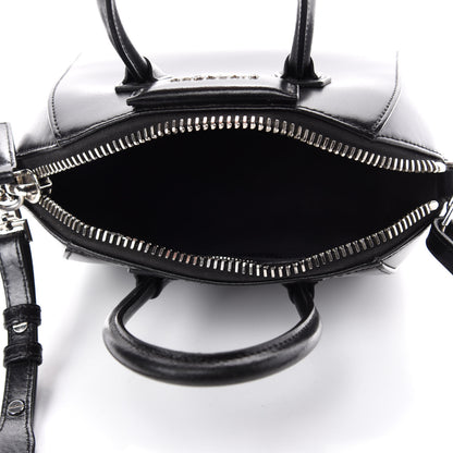 Givenchy Shiny Lord Calfskin Mini Antigona Black 5 of 11