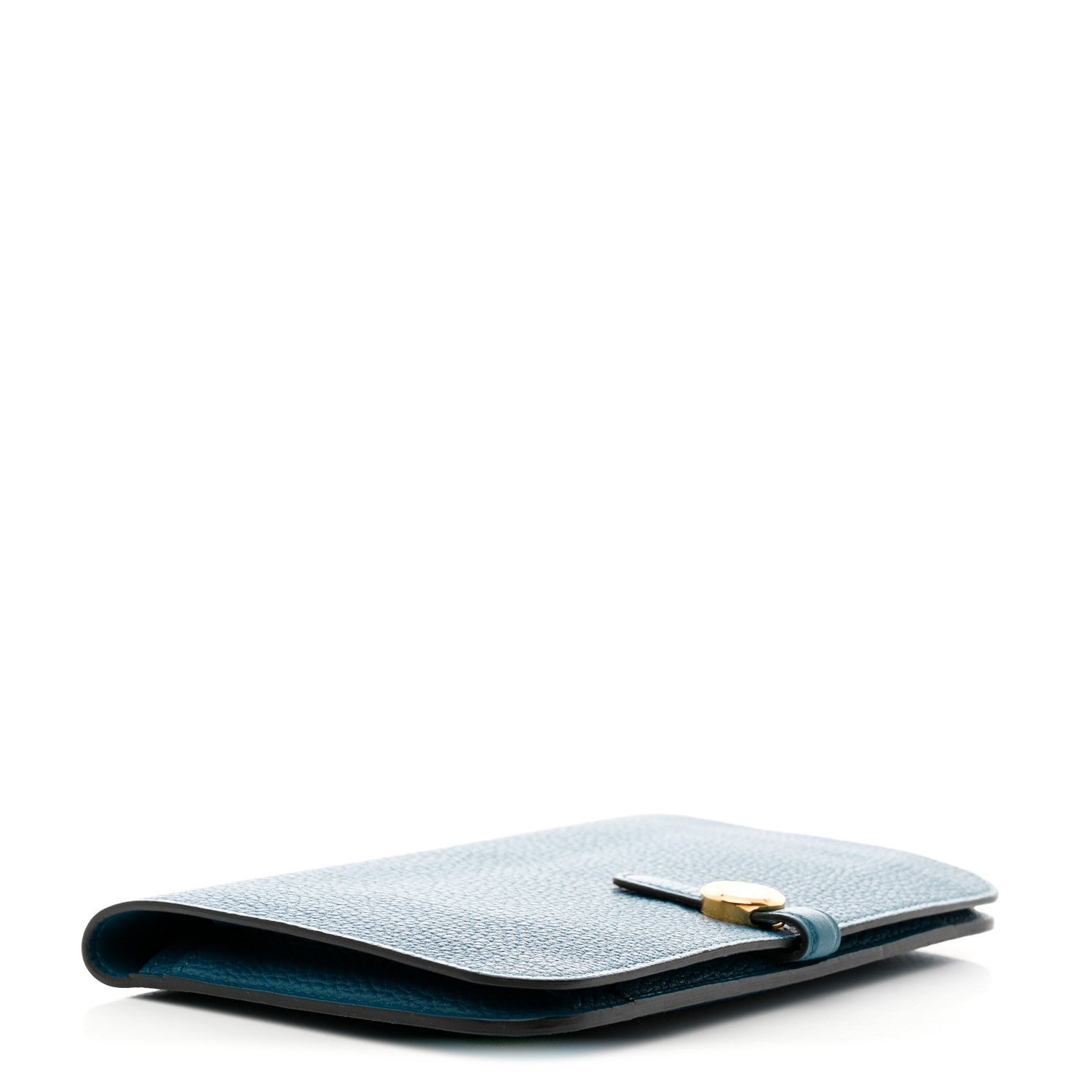 Hermes Togo Dogon Duo Wallet Bleu Izmir 5 of 12