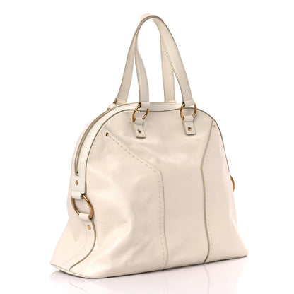 Saint Laurent Calfskin Oversized Muse Ivory 3 of 19