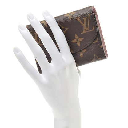 Louis Vuitton Monogram Rosalie Coin Purse Rose Ballerine 2 of 8