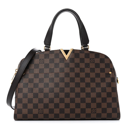 Louis Vuitton Damier Ebene Kensington Bowling Bag 1 of 10