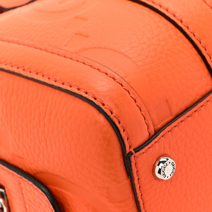 Gucci Piuma Calfskin Jumbo GG Embossed Mini Duffle Bag Good Orange 10 of 13