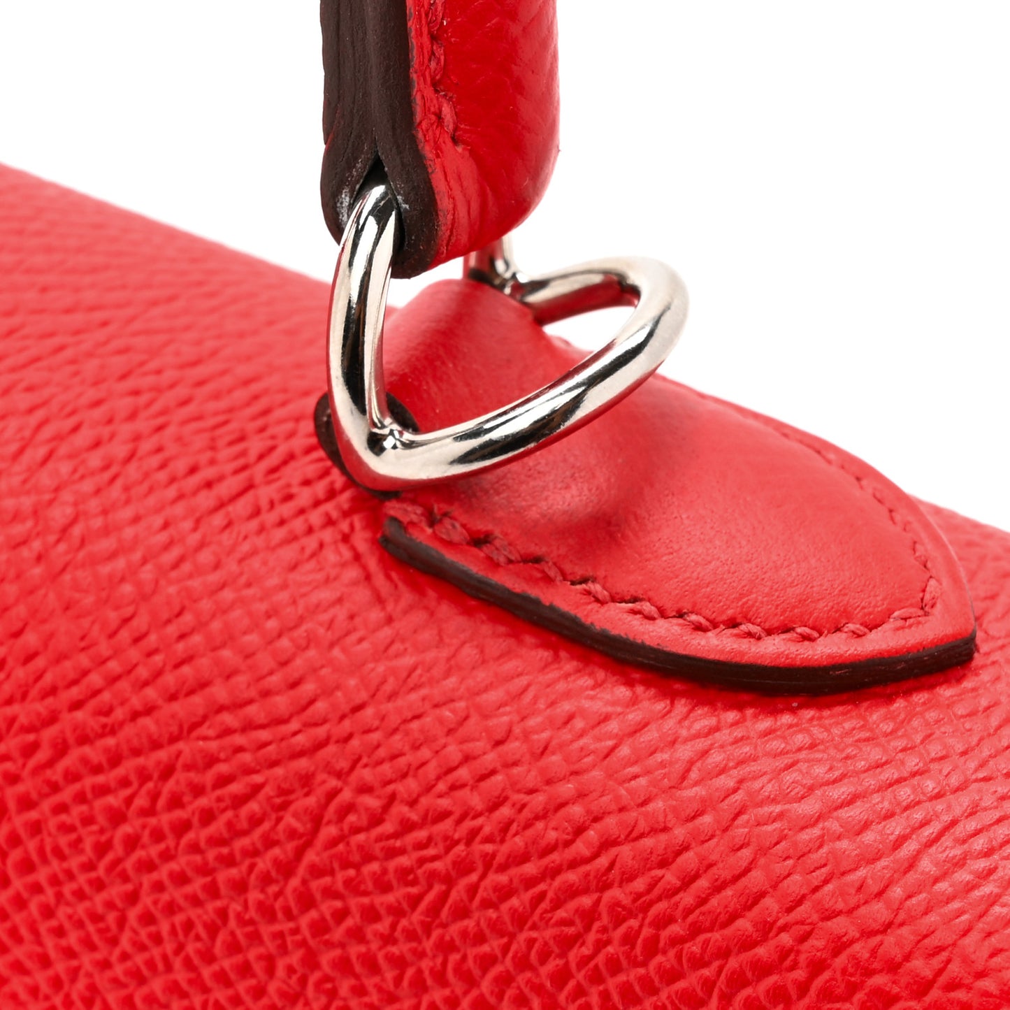 Epsom Kelly Sellier 25 Rouge De Coeur