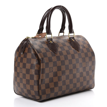 Louis Vuitton Damier Ebene Speedy 25 2 of 14