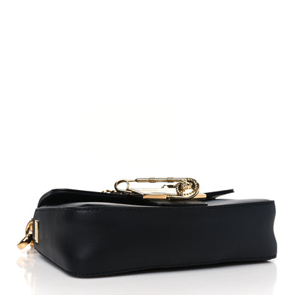 Fendi X VERSACE Vitello Seta Fendace Mini Brooch Baguette Black 4 of 9