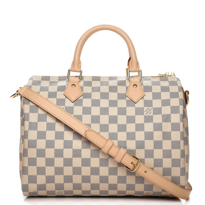 Louis Vuitton Damier Azur Speedy Bandouliere 30 1 of 9