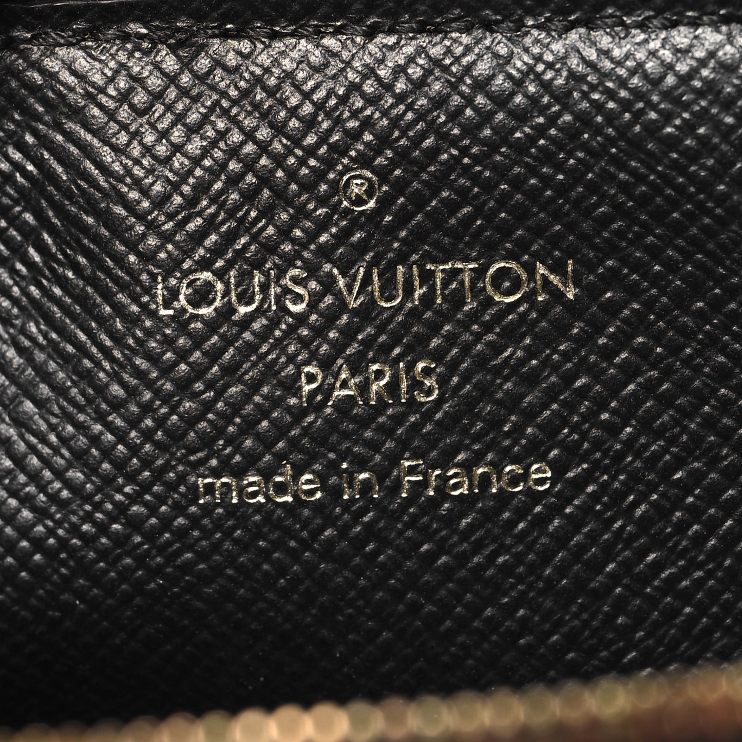 Monogram Recto Verso Card Holder Black