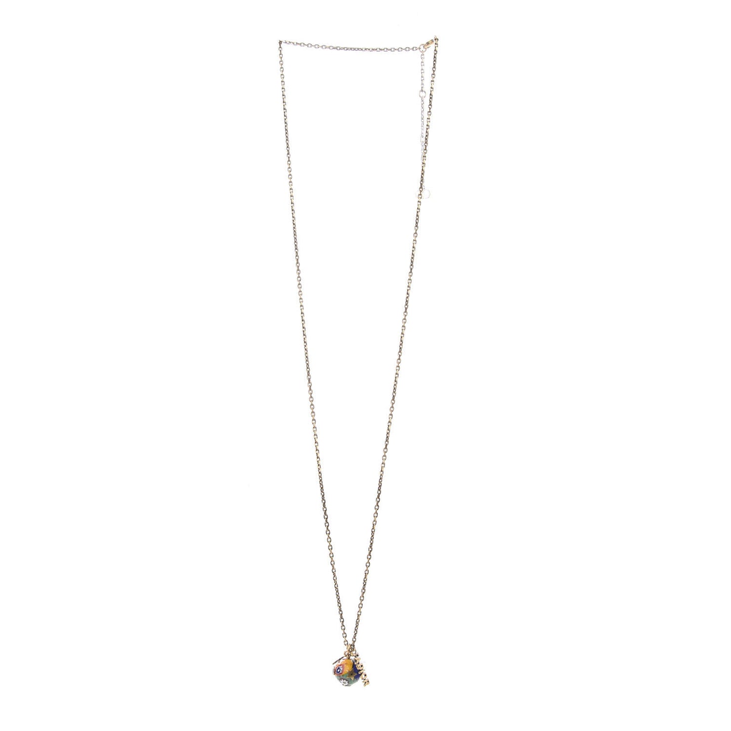Metal J'adior D-Murrine Necklace Aged Gold Multicolor