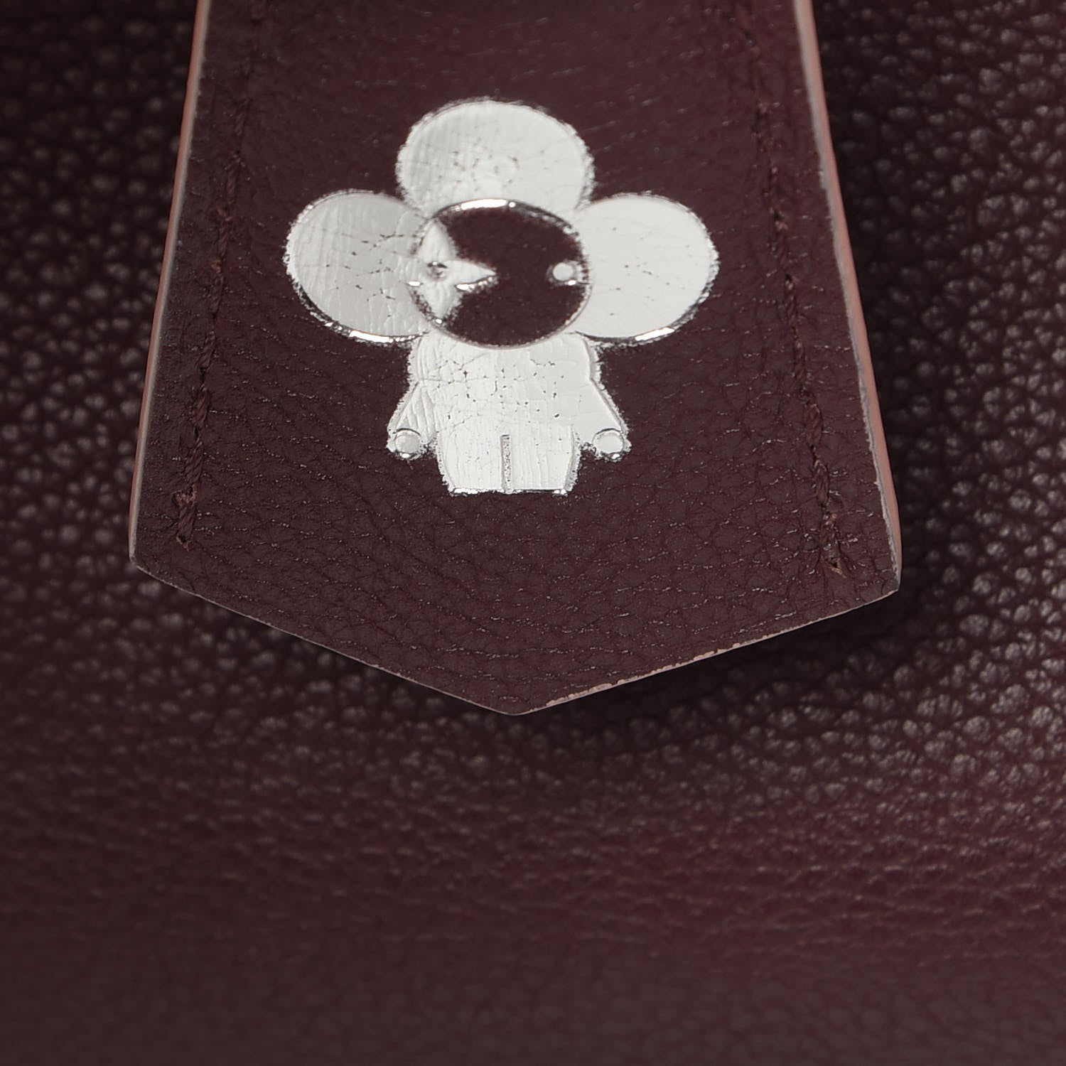 Louis Vuitton Calfskin Lockme Bucket Prune 9 of 12