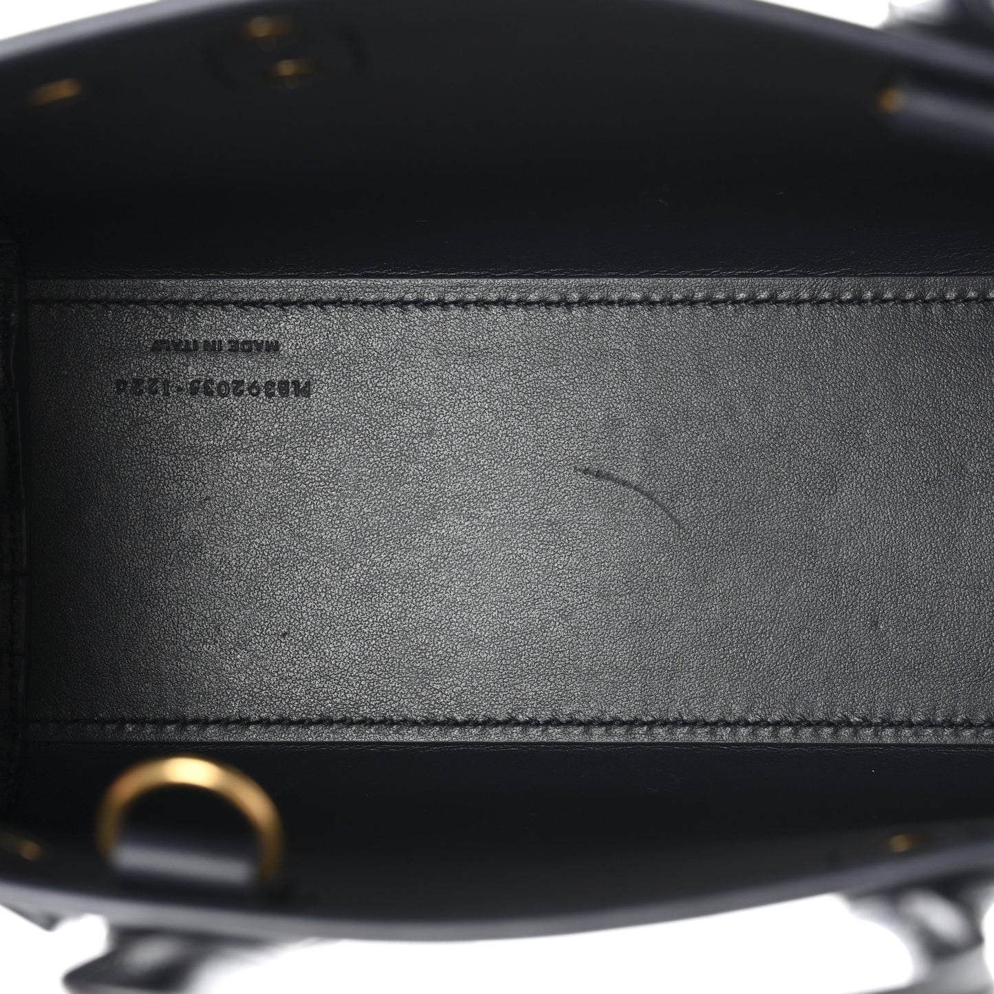 Calfskin Nano Sac De Jour Deep Marine