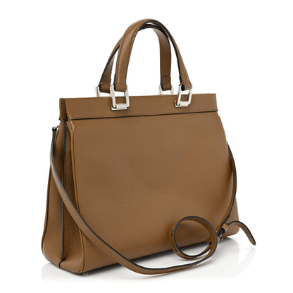 Gucci Grainy Calfskin Medium Zumi Top Handle Bag Friky Taupe 3 of 20