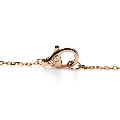 Cartier 18K Pink Yellow White Gold Diamond Trinity Pendant Necklace 5 of 5