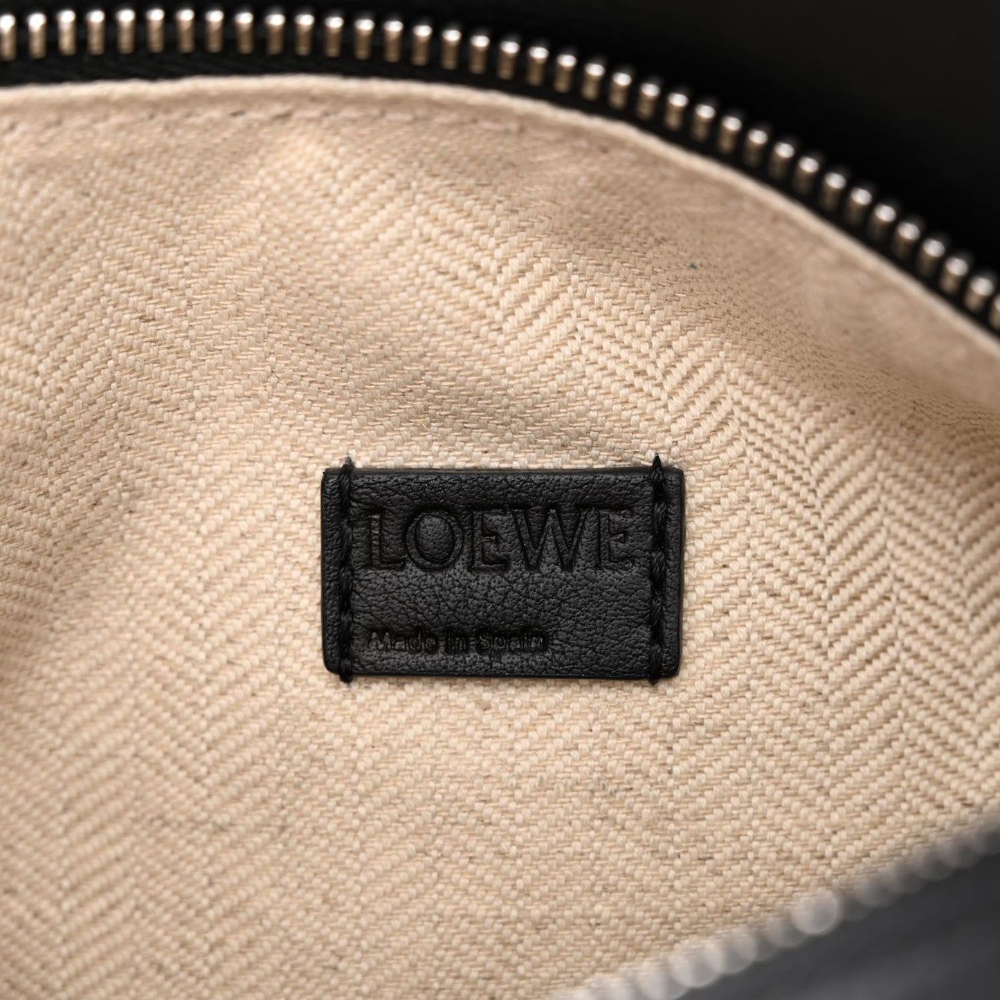 Calfskin Mini Puzzle Bag Black