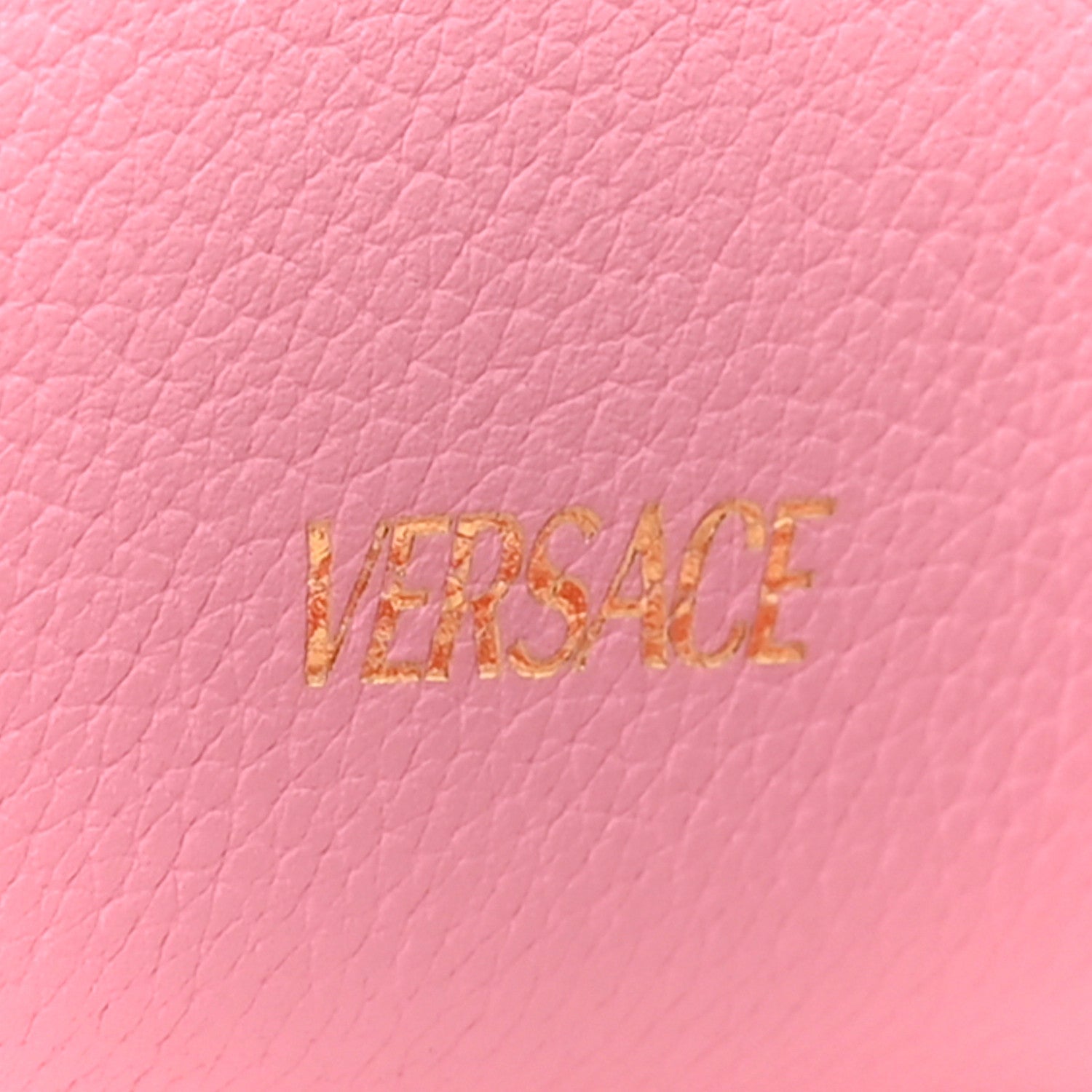 Versace Grained Calfskin Small La Medusa Top Handle Bag Pink 7 of 11