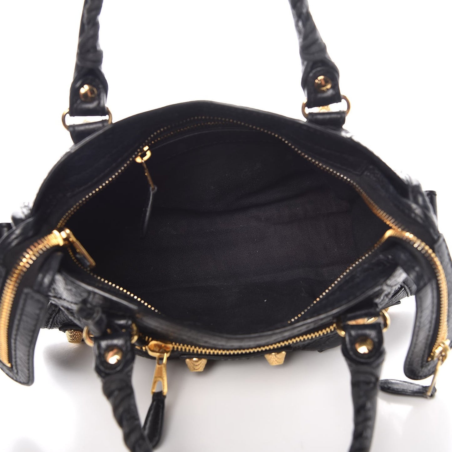 Agneau Giant 12 Gold Hardware Mini City Black