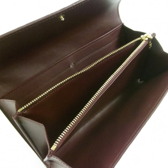 Louis Vuitton Vernis Sarah Wallet Amarante 5 of 7