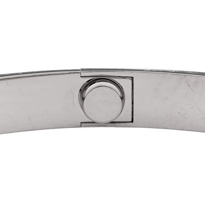 Cartier 18K White Gold LOVE Bracelet 18 6 of 9