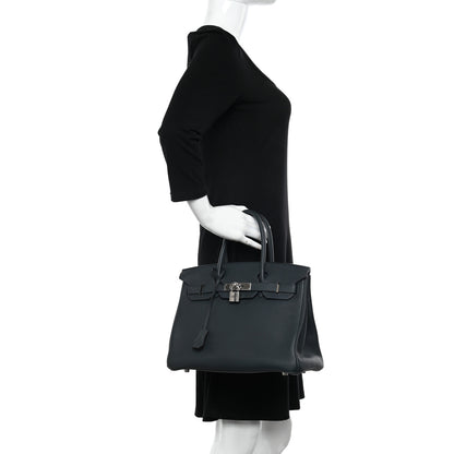 Hermes Togo Birkin 30 Vert Rousseau 2 of 10