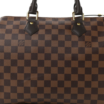 Louis Vuitton Damier Ebene Speedy 30 8 of 10