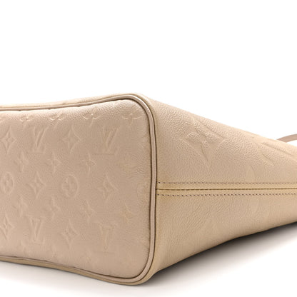Louis Vuitton Empreinte Monogram Giant Neverfull MM Tourterelle 10 of 12
