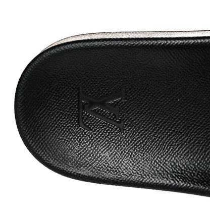 Louis Vuitton Rubber Monogram Mens Waterfront Mules 9 Macassar 7 of 8