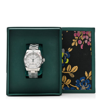 Gucci Stainless Steel 40mm Dive Quartz Watch White 5 of 5